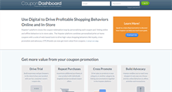 Desktop Screenshot of coupondashboard.com